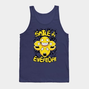 smile everyday Tank Top